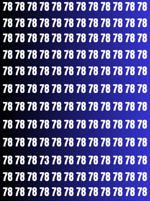 Can You Spot 73 Hidden Among These 78s?
