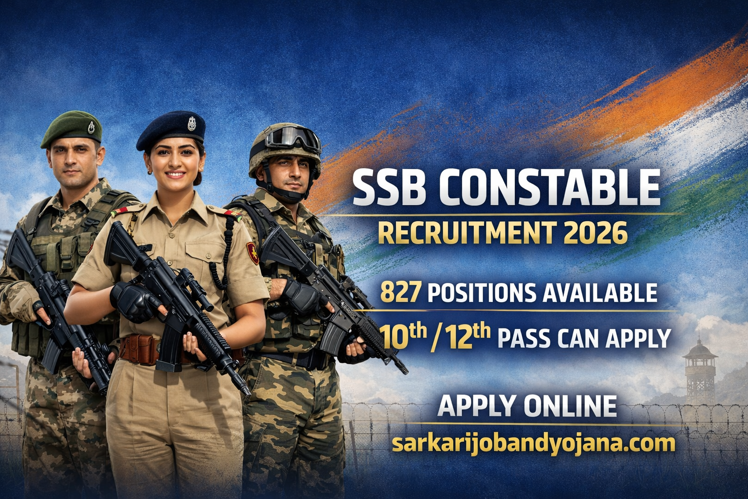 SSB Constable Recruitment 2026